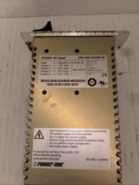Cpa250-4530s181 Power-one Zt6303 250w Converter