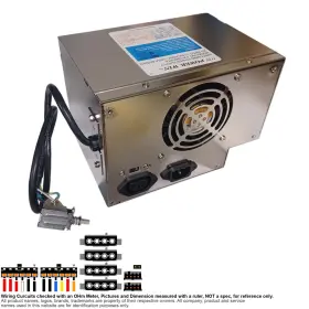 Pw-380atta Power Win Supply At 380w P8 P9 6 Pin Mother Board Connector Remote On Off I/o Switch