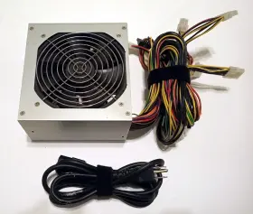Ip-p600cq3-2 Powerman Power Man 600w Pc Atx Psu Supply Unit Silver