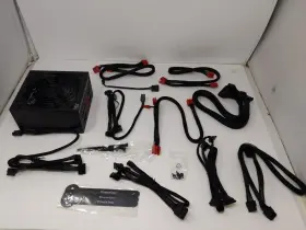 Psx850 Powerspec 618996732609 850w Power Supply Fully Modular 80 Gold Zero Rpm Fan Black