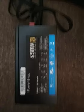 650gfm Powerspec Fully Modular 80 Gold 4x Pcie 650w Atx/eps 12v Gaming Pc Power Supply