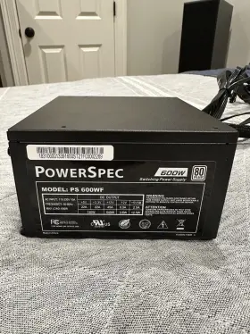 Ps-600wf Powerspec Power Spec 600w Psu