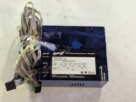 Powerup Pu800 Atx Switching Power Supply 800w Dual Fan Blue Psu