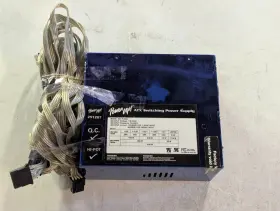 Pu800 Powerup Atx Switching Power Supply 800w Dual Fan Blue Psu