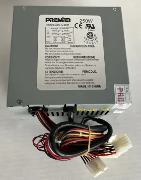 Ps-a-250p Premier 250 Watt Model Desktop Computer Power Supply