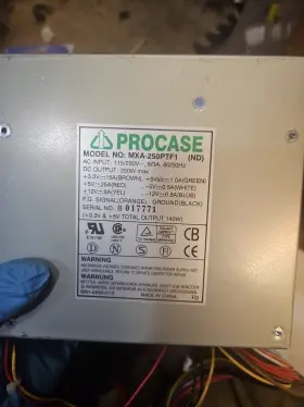 Mxa-250ptfi Procase Nd Power Supply Mxa-250ptfi Procase Nd Power Supply