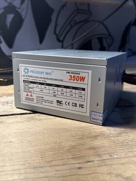 Prudent Way Pwi-pr350 350w Atx Power Supply V2.3 20 4 Pin 25a Psu
