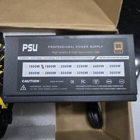 Psu 1600-1800w 1800w Mining Power Supply Multi/single Channel For Crypto