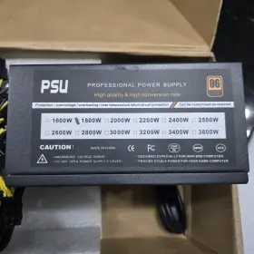 1600-1800w Psu 1800w Mining Power Supply Multi/single Channel For Crypto