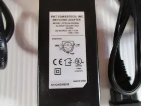 Pp825a-d0 Put Powertech Switching Adapter 00a 12v 5 V 6 Pin Tested Working
