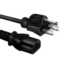 Pwron 1801-052200220 5ft/1.5m Ul Listed Ac Power Cord For Thermaltake Mid Tower Purepower Toughpower