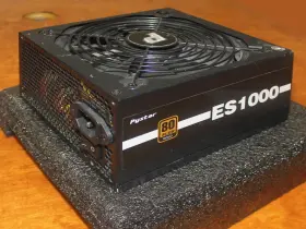 Psu-es1000 Pystar Es1000 1000w Power Supply 80 Gold Full Modular Atx 3.0 And Pcie 5.0
