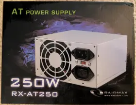 Rx-250at Raidmax 854190025011 250w At Pc Computer Desktop Power Supply With Cord Not Atx