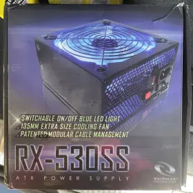 Rx-530ss Raidmax 854190053137 Atx Power Supply. New In Box
