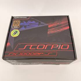 Raidmax Rx-1000ap-s Scorpio 1000w 80 Bronze Semi Modular Psu Open Box