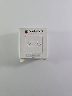 Raspberry Pi Sc0213 4 Model B Official Psu Usb C 5.1v 3a Uk Plug White Power Supply