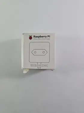 Sc0213 Raspberry Pi 4 Model B Official Psu Usb C 5.1v 3a Uk Plug White Power Supply