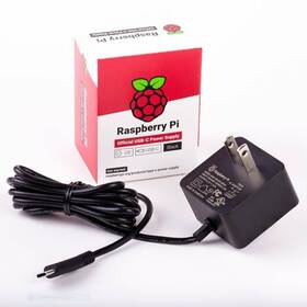Raspberry Pi Sc0218 Official 4 Ac Adapter 5.1v 3a Power Supply Us Black Ul