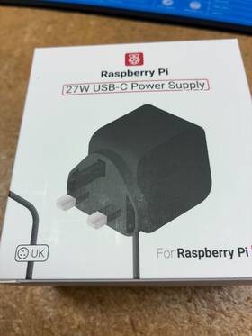 Raspberry Pi Sc1154 Lot Of 3 - 5 27w Usb-c New Nib Uk Interface