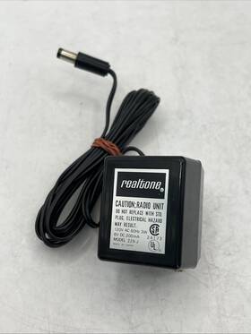 Realtone 229-j Vintage Power Supply 120v 60hz 3w Model 200ma