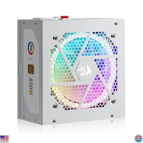 B0bbzspjv5 Redragon 850w 80 Gold Fully Modular Power Supply Atx 3.0 Pcie 5.0 Rgb Fan 160mm Size