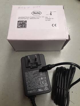 Roche 08692432160 New In Box Power Adapter Fox18 12v Fw8001m/12 06892432