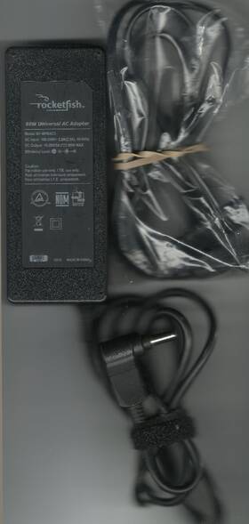 Rocketfish Rf-bprac3 90w Universal Ac Adapter Power Supply Charger Model