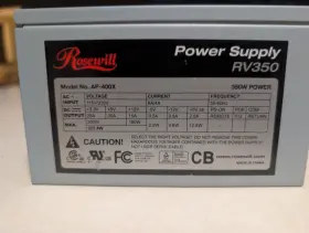 Ap-400x Rosewill Rv350 Cpu Power Supply Unit Psu