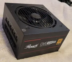 Cmg1200g5 Rosewill Pcie 5.0 80 Gold Full Modular Gaming Power Supply No Box