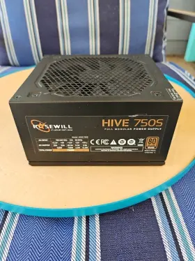 Hive-750s Rosewill 750w 80 Plus Bronze Fully Modular Power Supply Black Untested