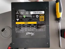 Pmg1200 Rosewill Full Modular Gaming Power Supply 1200w - Black