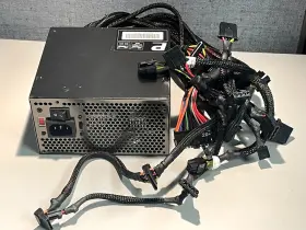 Rp600v2-s-sl Rosewill Rp600v2ssl 600w Computer Power Supply - Blue Led Used Tested