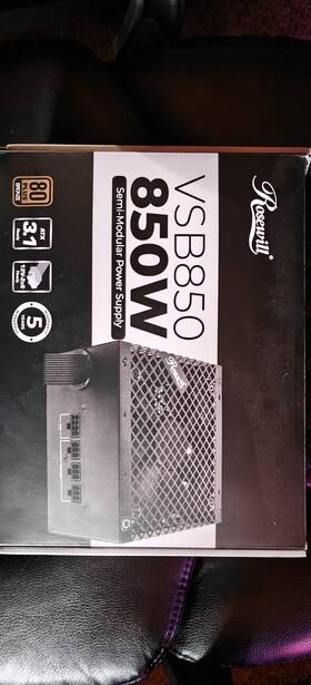 Rosewill Vsb850 850w 80 Plus Bronze Atx 3.1 Ready