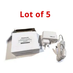 253362991 Sagemcom 12v 1.5a Ac/dc Power Adapter Uk 2-prong Lot Of 5
