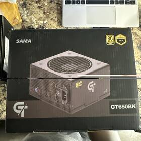 Sama 718852266610 Gt650bk Power Supply 80 Plus Gold