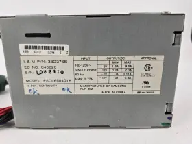 Pscl650401a Samsung 33g3766 Ibm C40626 Power Supply- Tested And Working