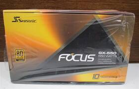 Sea Sonic 711173873341 Seasonic Focus Gx-550 Fullt Modular Power Supply 80 Plus Gold New Sealed