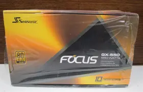 Ssr550fx Sea Sonic 711173873341 Seasonic Focus Gx-550 Fullt Modular Power Supply 80 Plus Gold New Sealed