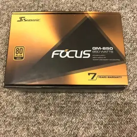 Gm-850 Sea Sonic Seasonic Focus 850w 80 Gold Semi-modular Atx Power Supply