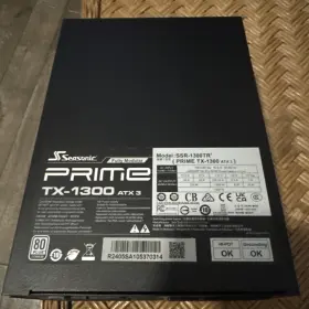 Prime-tx-1300 Sea Sonic Seasonic Prime Tx-1300w 80 Plus Titanium Power Supply