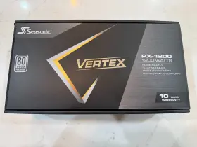Px-1200 Sea Sonic Seasonic Vertex 1200w Atx 3.0 And Pcie 5.0 Ready 80 Plus Platinum Psu