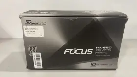 Px-650w Sea Sonic Seasonic Focus Fully Modular Platinum Power Supply