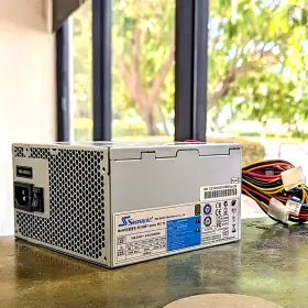Ss-350et Sea Sonic 24 Pin 350w Atx Power Supply Psu 80 Plus Bronze