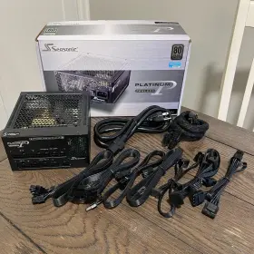 Ss-400fl2 Sea Sonic F3 Seasonic Platinum 400w 80 Fully Modular Fanless Atx Power Supply