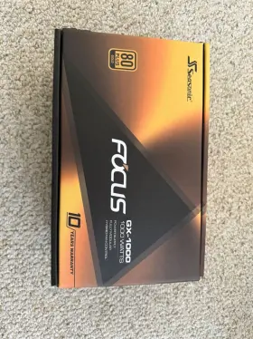Ssr-1000fx Sea Sonic Focus Plus 1000 Gold Atx Modular Power Supply -