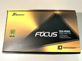 Ssr-650fx Sea Sonic Seasonic Focus 650w Power Supply Unit - 80 Gold Certified Fully Modular Psu