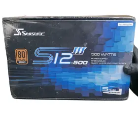 S12iii-500gb Seasonic S12iii-500 500w Atx Power Supply 80 Bronze New Sealed