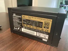 Ss-850km Seasonic 80 Plus Gold Psu Full Modular Atx 850w Power Supply