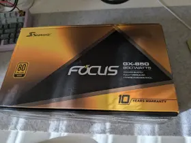 Ssr-850fx3 Seasonic 850w Focus V3 Gx-850 80 Gold Atx Fully Modular Power Supply Psu