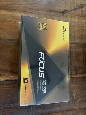Srp-fgx751-a5a32sf Seasonic Usa Focus Gx Atx 3 2024 Gx-750 750 W Atx3.1 80 Plus Gold Certified Full